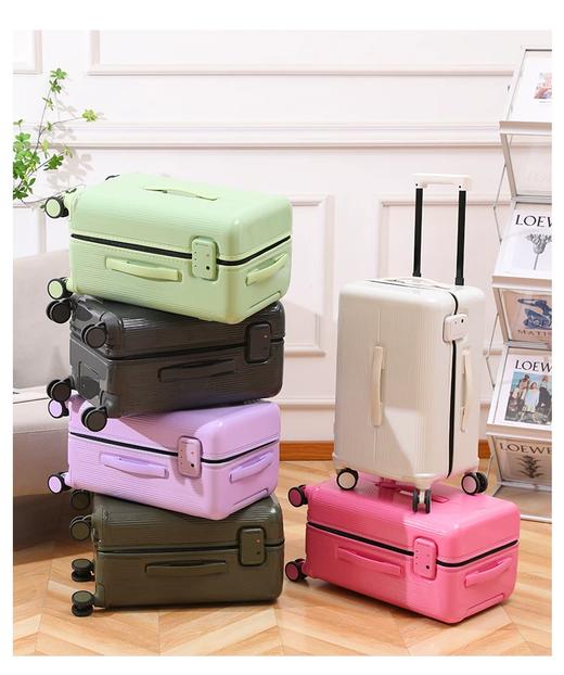【明星同款】时尚简约大容量行李箱 PC 拉杆箱 20寸24寸26寸28寸 男女同款情侣款 多色 商品图1