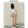 MAXRIENY摩登复古荷叶边A字短裤高级气质感修身显瘦女装(货号:MC85PA044) 商品缩略图2