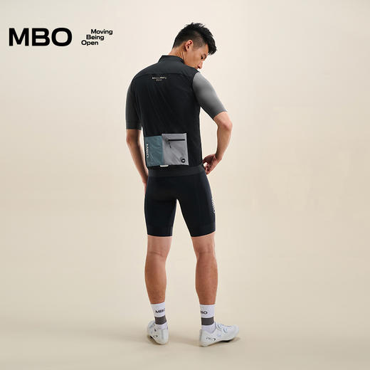 MBO男子骑行马甲CLV32A 25年四季款时尚多功能防风马甲 商品图3