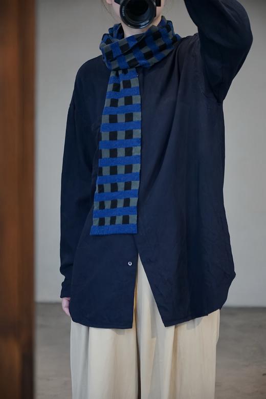 elsa esturgie 2色宽松版型羊毛薄衬衫 商品图4