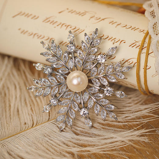 热卖~Manreya玛芮雅珍珠胸针系列丨海水akoya珍珠、淡水珍珠，礼盒包装倍显心意~ 商品图4