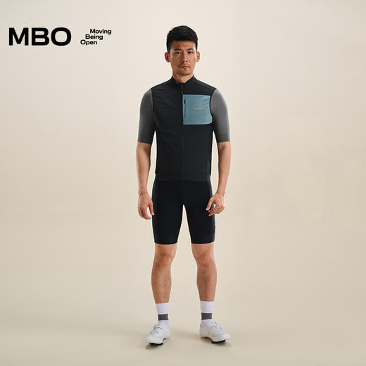 MBO男子骑行马甲CLV32A 25年四季款时尚多功能防风马甲 商品图5