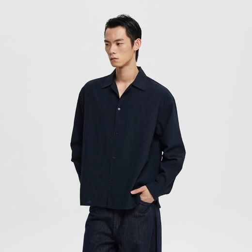 oneup泡泡纱宽松衬衫 商品图3