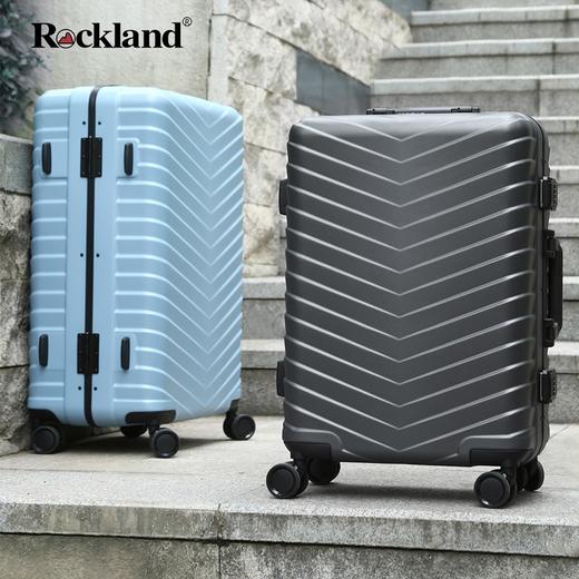 洛克兰翼系列窄铝框拉杆箱CRX20037B 深灰/蓝色—rxs 商品图11