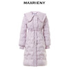 【防寒】MAXRIENY冬连帽小香风时尚加厚保暖格纹羽绒服(货号:MS88DC532) 商品缩略图4