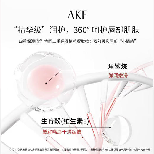 【AKF】水光唇釉镜面玻璃唇果冻裸色系口红滋润保湿学生女适合素颜 商品图4