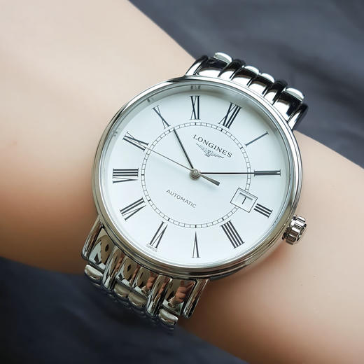 【95新】LONGINES 浪琴时尚系列自动机械机芯40MM（男款）日期显示290825NJS20 商品图8