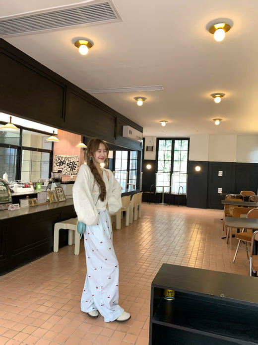 Read Nameless/线下同款 白色毛绒两件套 2025/9/6 商品图11