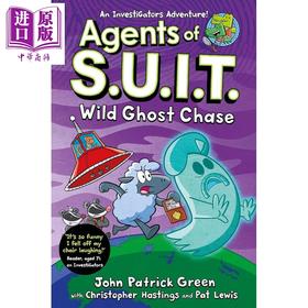 【中商原版】变色龙特工3 Agents of S.U.I.T. Wild Ghost Chase 英文原版小初文学 儿童漫画故事 搞笑侦探推理探险 7岁以上