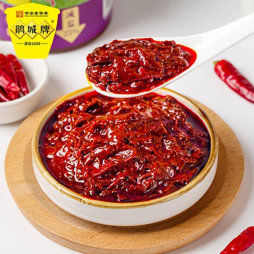 减盐红油豆瓣酱600g不含防腐剂 鹃城牌四川家用 商品图10