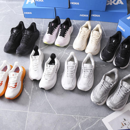 HOKA ONE ONE CLIFTON 10  新款秋男克利夫顿 时尚舒适防滑耐磨 低帮 休闲跑步鞋 商品图11
