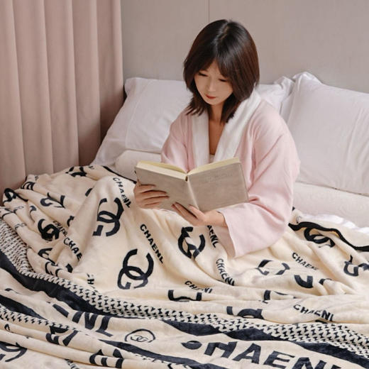 水貂绒双面绒毯 商品图2