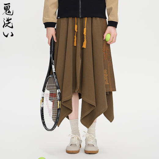 ONIARAI/鬼洗25秋季黑标古石器时代幻想植物半截卫裙女式 25A9402 商品图0