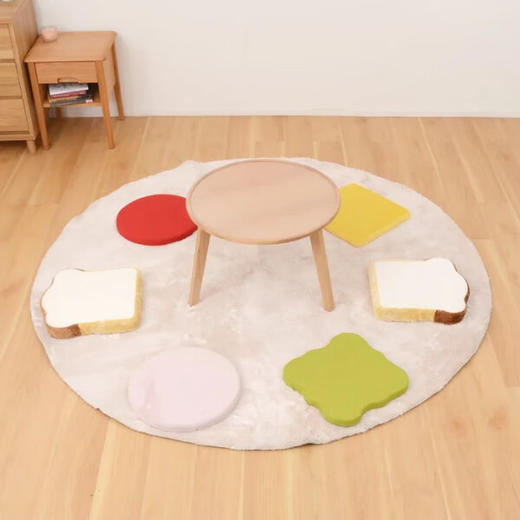 创意新奇日式座椅懒人沙发三明治造型组合坐垫 商品图3