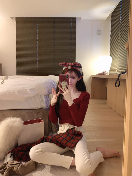 金蘑菇菇 美眉的氛围打底 / 早春内搭组 脱掉外套也好看 商品图1