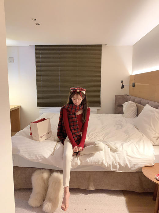 金蘑菇菇 美眉的氛围打底 / 早春内搭组 脱掉外套也好看 商品图4