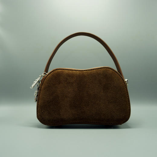 SZ3J02 - 栗壳色牛皮包包 -【诗说先秦~与时尚对话，与年龄和解，与诗意重逢！】 商品图1