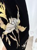 【新品】老钱风 印花复古 新中式 真丝丝绒裤 现货 福利品 不退不换 商品缩略图3