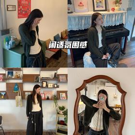 新品上身丨✨逛文艺小店，针织开衫适配各种角落，超有feel～