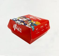 国潮系列 炸鸡包装纸包装盒汉堡纸汉堡盒 商品图6