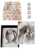 🔥🔥秋季拥有精致贵感的秘诀是【菲诺偲时尚芭莎真丝方巾】💕当然是戴上一条丝巾啦👍 一到初春🍂走在大街上看到的都是黑白灰棕💥 而丝巾搭配纯色衣服 商品缩略图5
