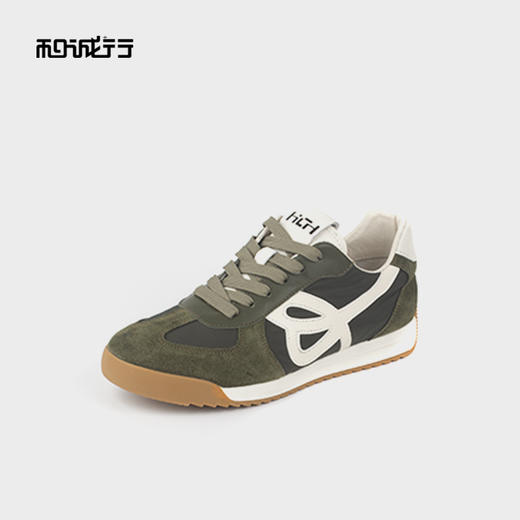 和诚行2025秋季系带舒适潮流复古男式休闲鞋0930252 商品图1