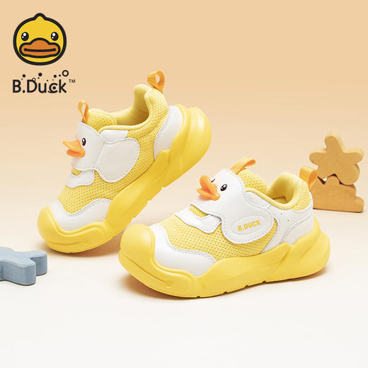 B.Duck小黄鸭童鞋春秋运动鞋常规运动23-32 B3686862 商品图3