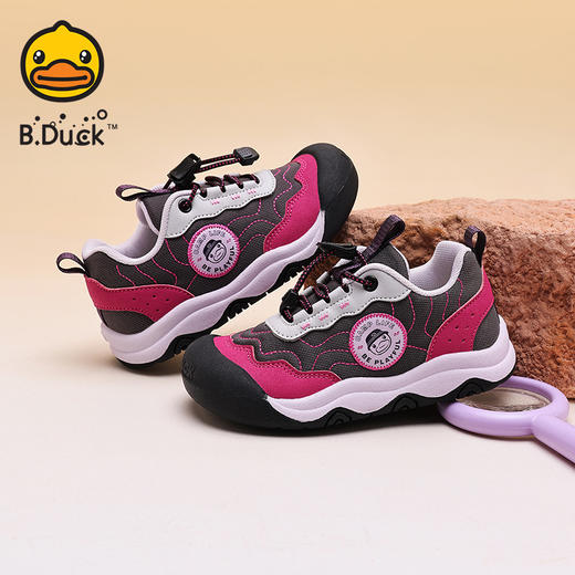 B.Duck小黄鸭童鞋春秋户外鞋轻户外24-32 B3686802 商品图4
