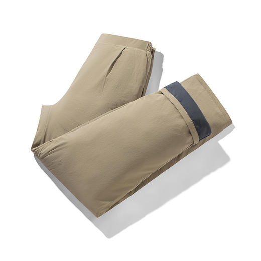 【加厚款】罗蒙保暖羽绒裤鸭绒男士宽松休闲百搭通勤直筒舒适长裤子 商品图5