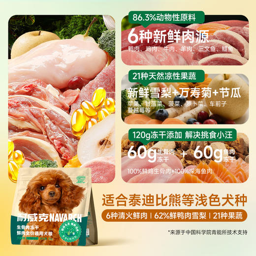 极鲜六种肉冻干犬粮｜臻鲜六种肉｜0谷物｜32种生长元素 商品图3