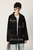 THESOONG/几何学 纯棉匠心万针刺绣翻领外套HWWT7515 商品缩略图5