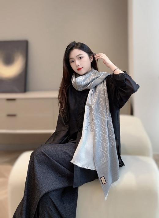 古驰 提花丝毛长巾 （ZT*DSX） 商品图5