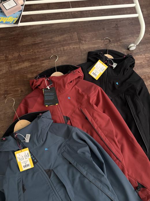 攀山鼠秋冬菲尔纳男女户外滑雪防风雪软壳外套 商品图4