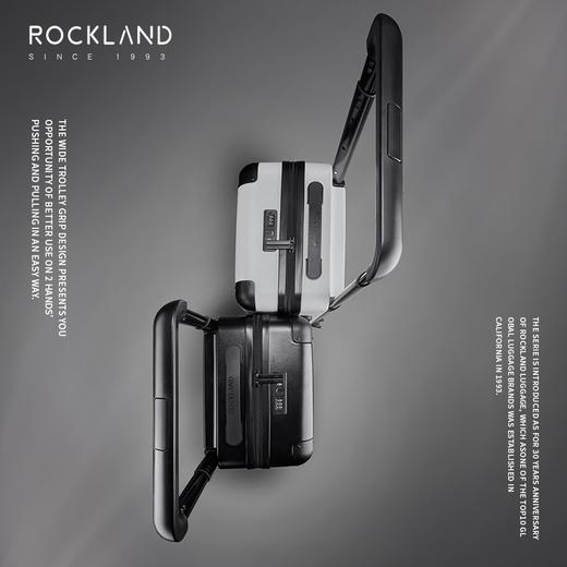 洛克兰明系列宽拉杆行李箱CRB5010 20寸 白色/黑色—rxs 商品图7