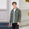 半身缘男装 秋季夹克衬衫外套舒适透气易清洗百搭253212U01310041 商品缩略图3