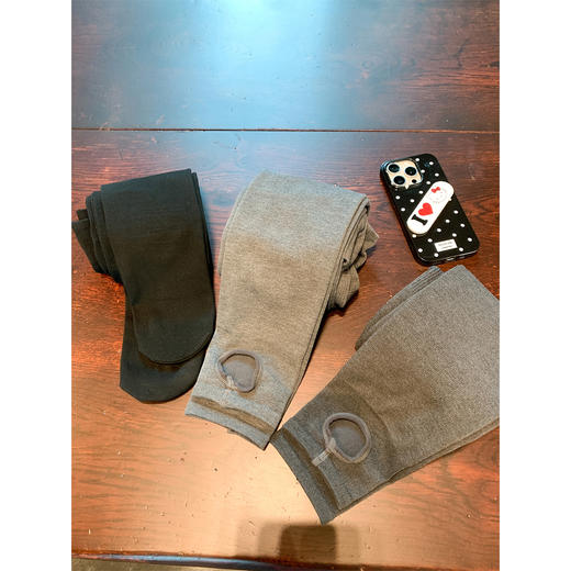 <曾小咸推荐>高腰百搭显瘦打底裤袜 商品图2