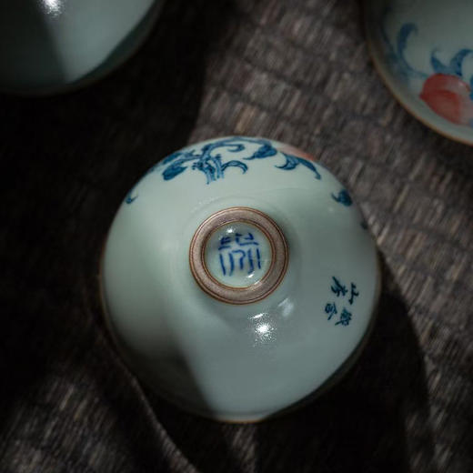 问鼎鼎青青花套组桃林清溪 商品图1