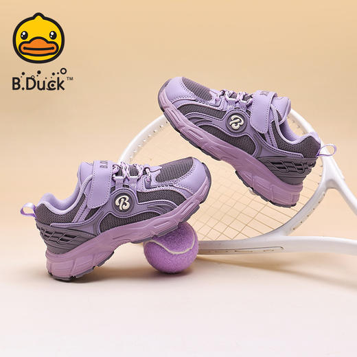 B.Duck小黄鸭童鞋春秋运动鞋慢跑鞋26-33 B3686857 商品图4
