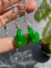老坑艳绿双环耳坠【5030209】具体价格微信咨询 商品缩略图5