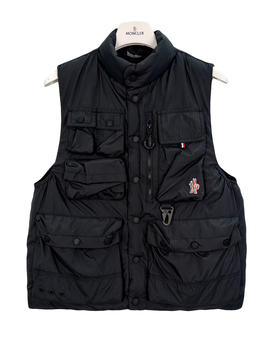 男款工装羽绒马甲018