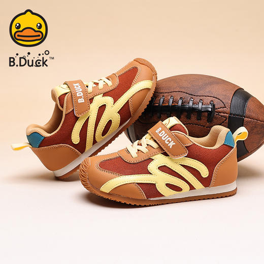 B.Duck小黄鸭童鞋春秋运动鞋阿甘鞋26-35 B3686925 商品图1