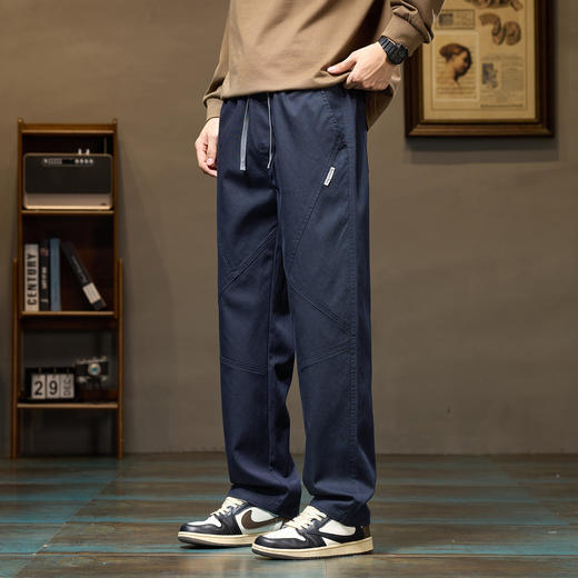 【柔软亲肤 丝滑垂顺 久穿如新】美式工装休闲裤 商品图11