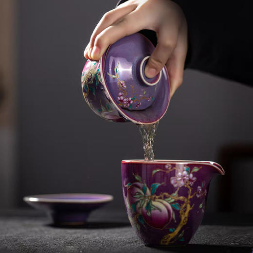 问鼎钧瓷 天赐福寿套组 商品图2