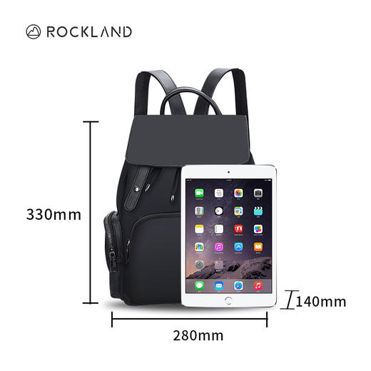 洛克兰魅尔雅女士背包 CRB517 红色/黑色—rxs 商品图2