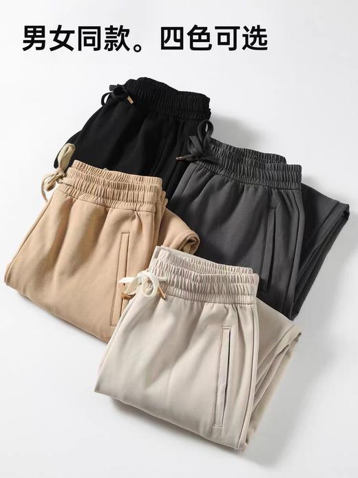 【现货直发】12.12样衣清 五只白鹅—【羊毛+蚕丝】2025秋冬男女同款加厚防风裤弹力休闲长裤6566 商品图2