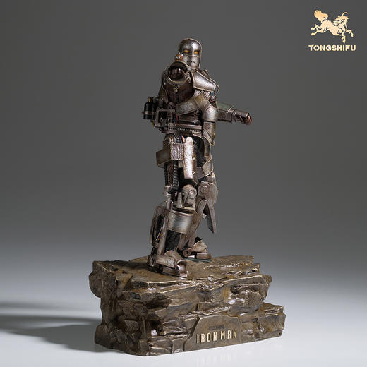 铜师傅《钢铁侠MK1》漫威系列限量手办 客厅桌面铜摆件家居工艺品 商品图4