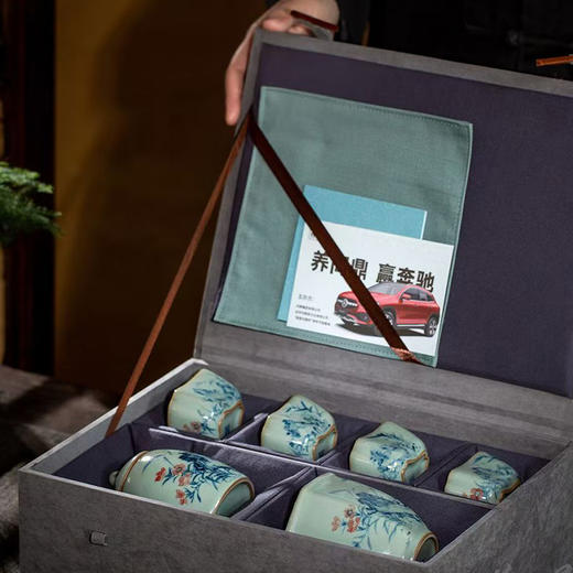 问鼎鼎青青花套组春涧小雅 商品图5