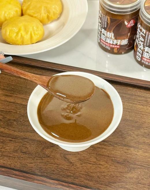 有机亚麻籽酱 一口丝滑自带坚果香 比芝麻酱还好吃基地直邮 商品图7