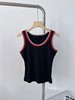 点此购买 女士双边撞色织边背心 mxm 329735 商品缩略图3