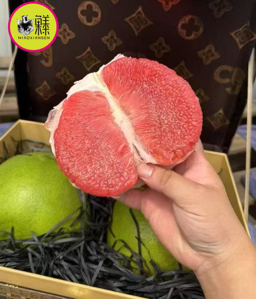 【礼盒土豪柚】泰国皇室血柚（暹罗国的红宝石柚）5A超大果2枚入（包邮） 商品图10